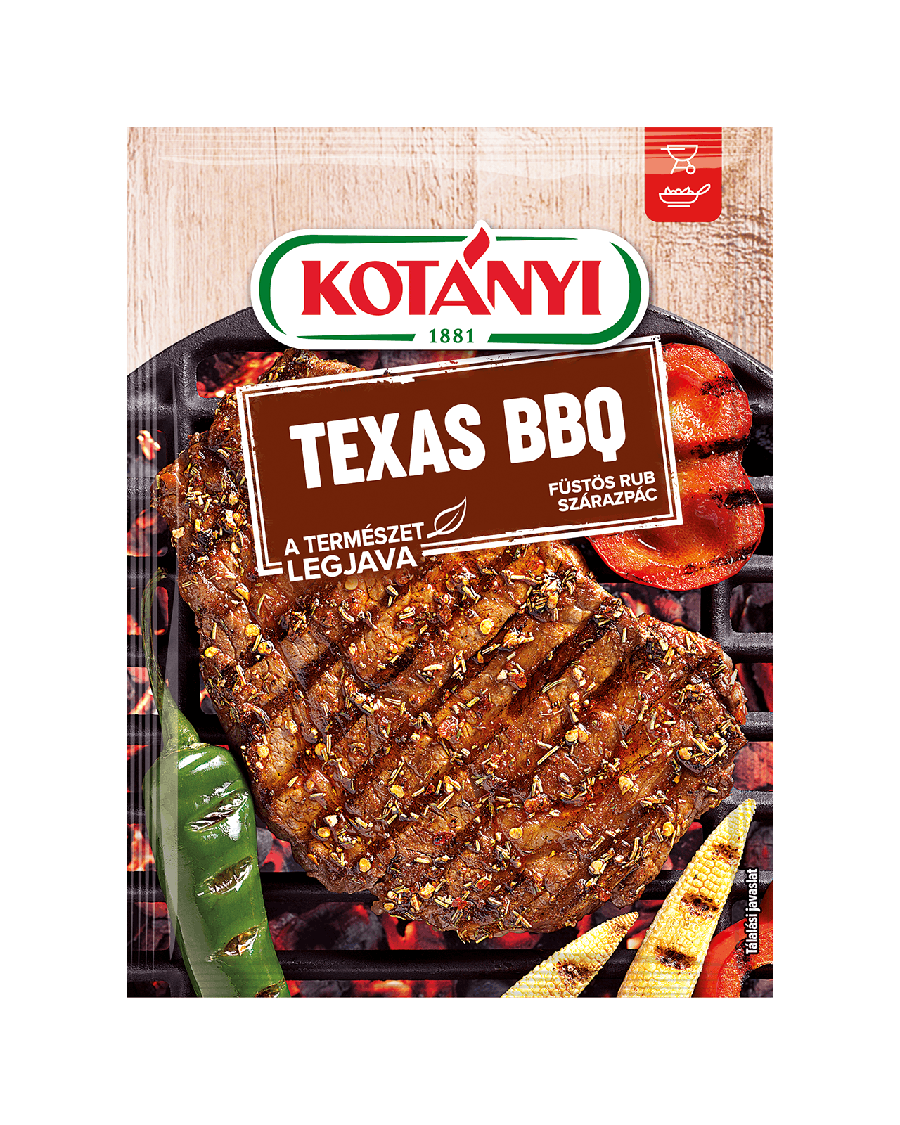 5995863218554 18550201 Kotanyi Texas Bbq Hu Pouch Vs