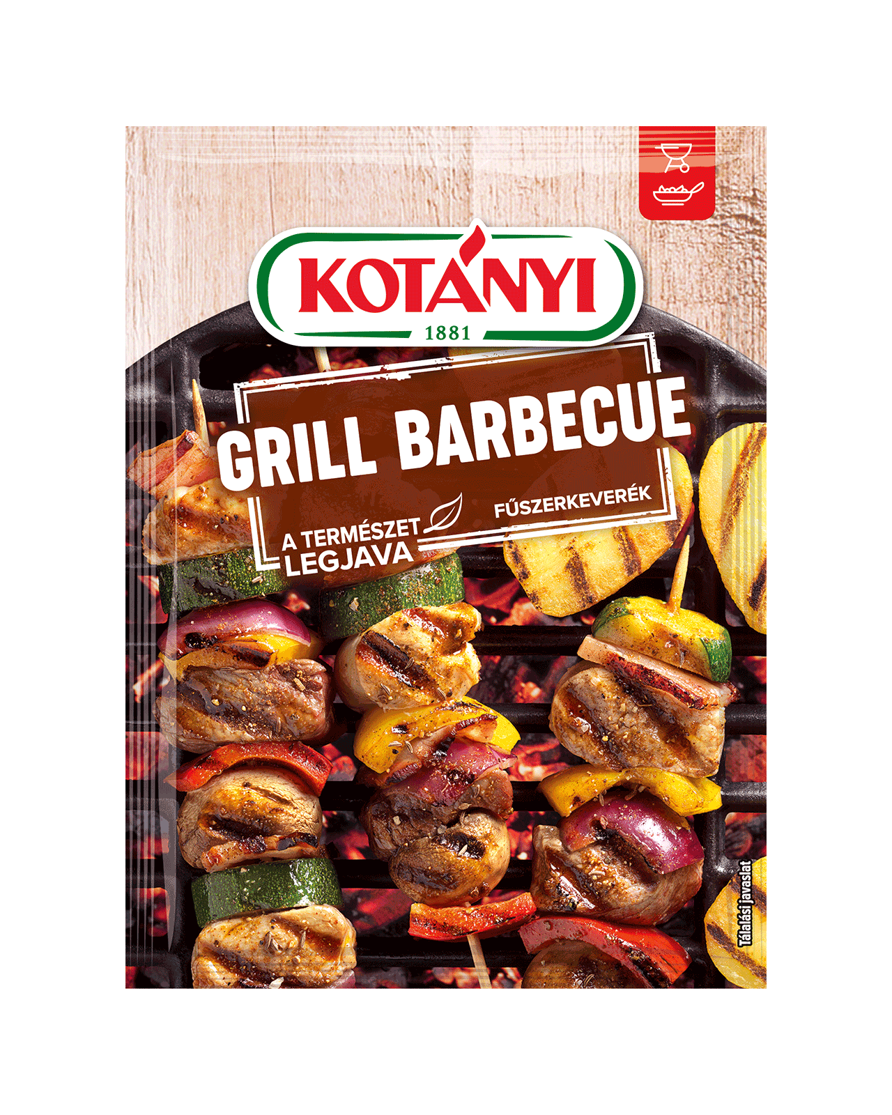 5995863311637 11630225 Kotanyi Grill Barbecue Hu Pouch Vs