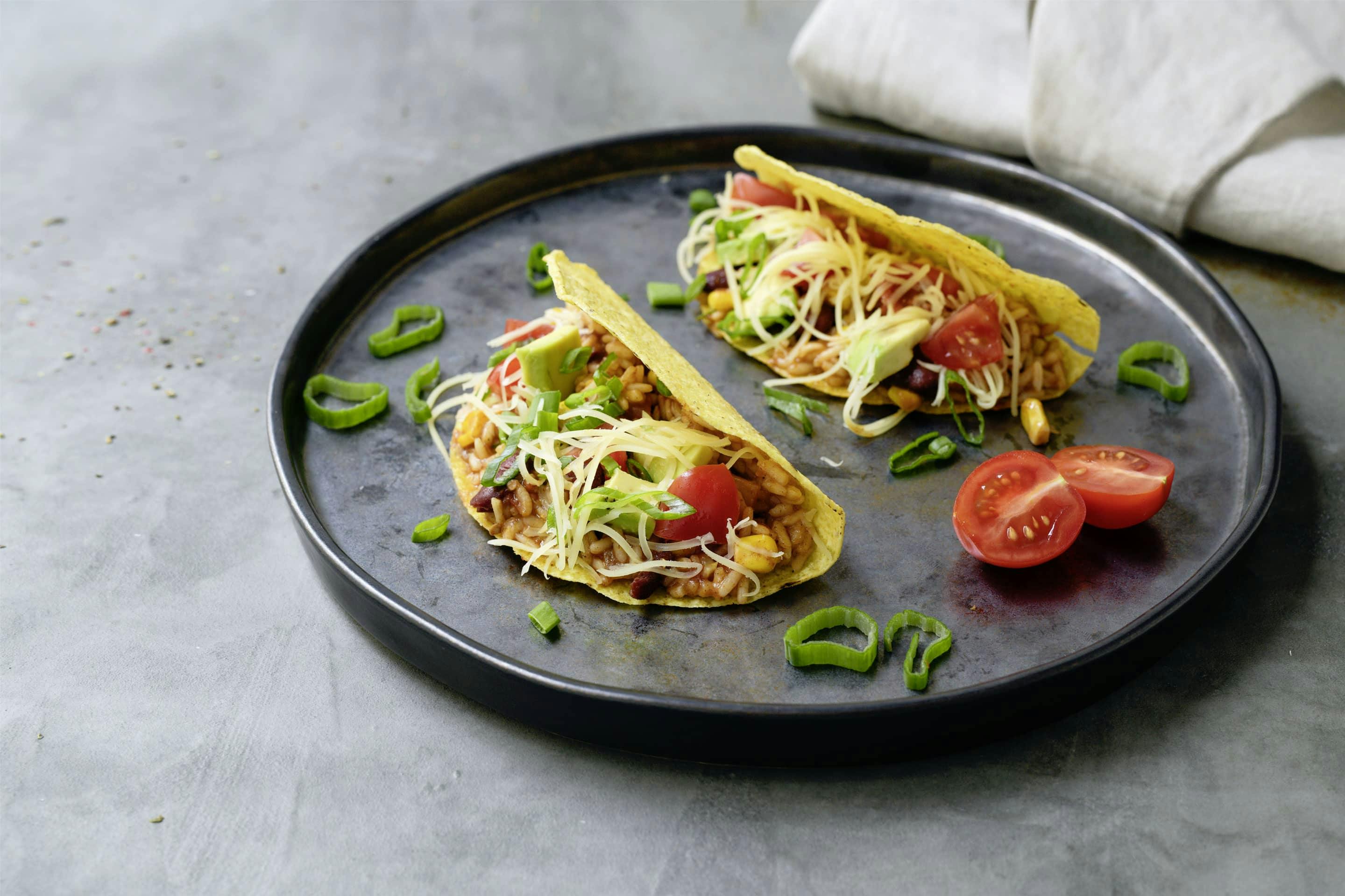 Vegetarische Tacos mit VEGGY Hot+Spicy
