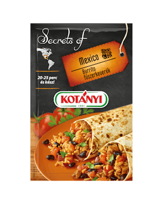 3500025 Secrets Of Mexico Burrito B2c Pouch