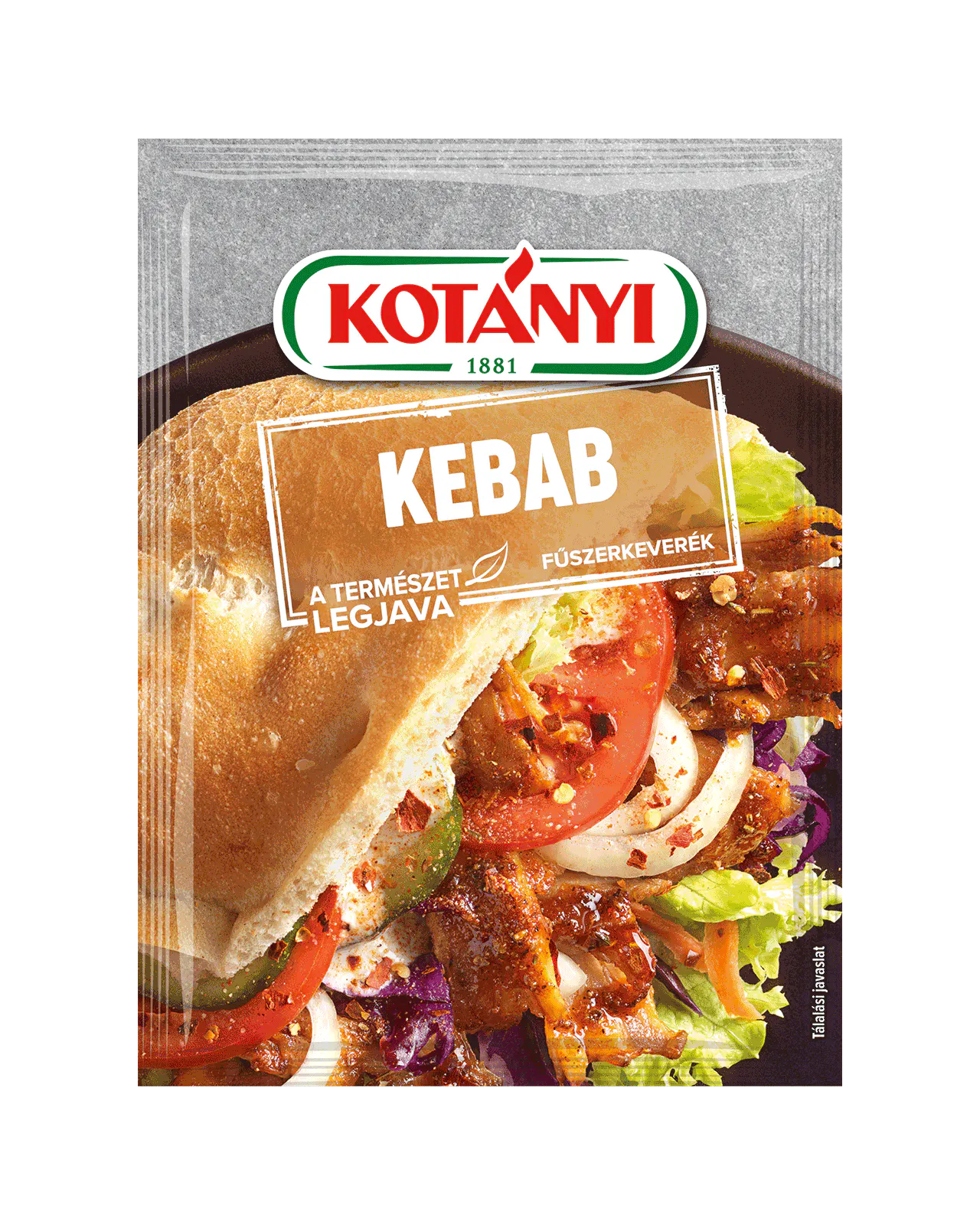 A Kotányi Kebab fűszerkeverékkel a nemzetközi konyha egyik legnépszerűbb specialitását készítheti el. A fűszerek válogatott keveréke különleges és egyedi ízt kölcsönöz húsételeinek.