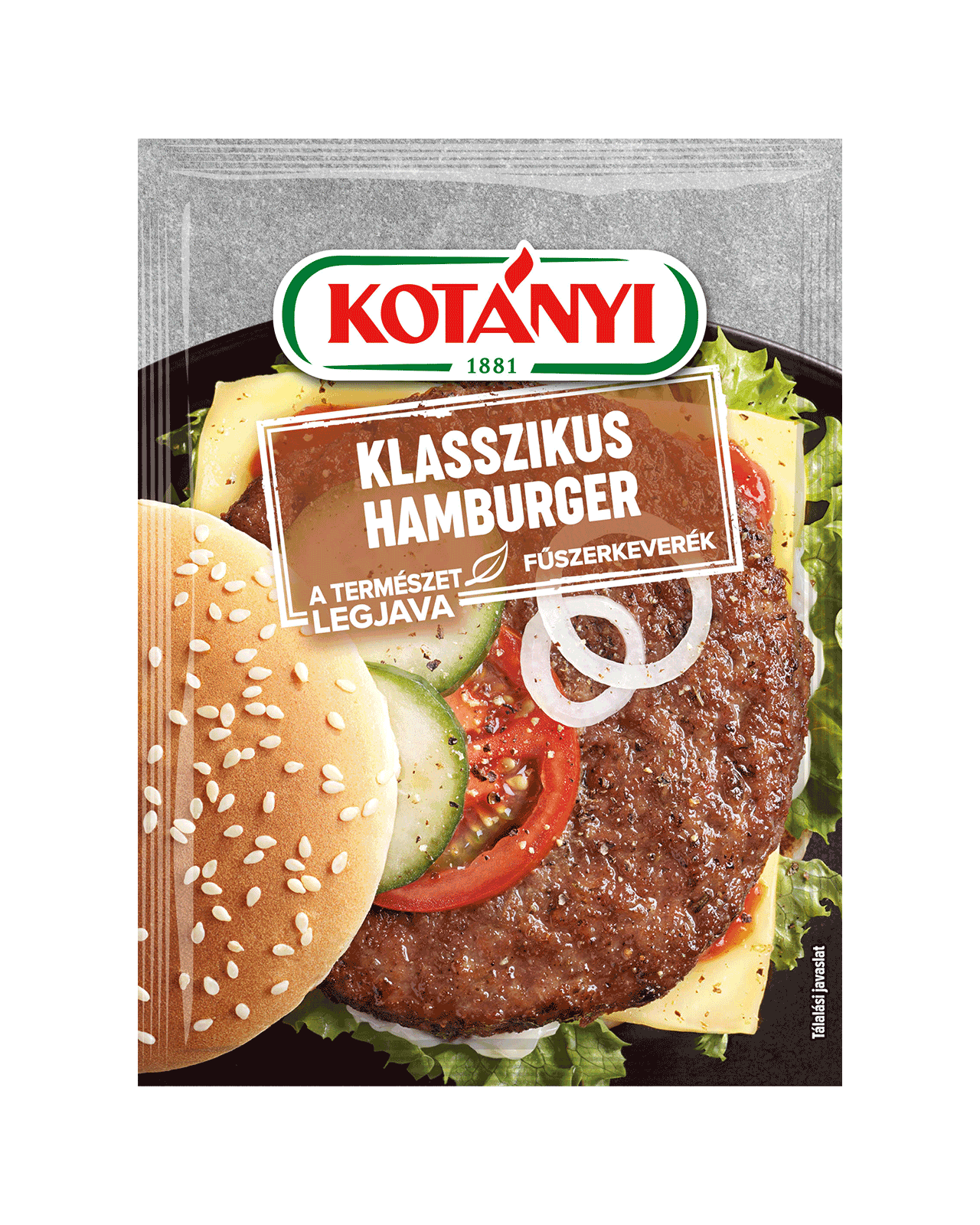 5995863014279 142702 Kotányi Klasszikus Hamburger Fűszerkeverék Hu Pouch Vs