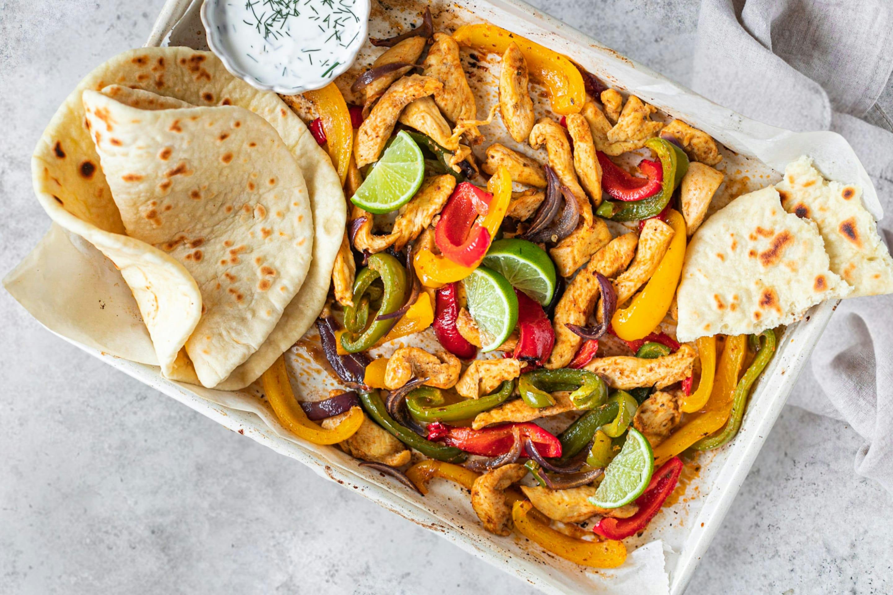 Fűszeres fajita